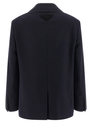 Blue Virgin Wool Blazer