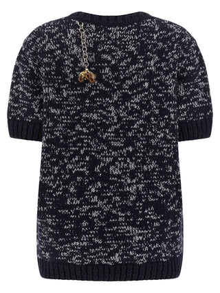 Multicolor Virgin Wool Cardigan