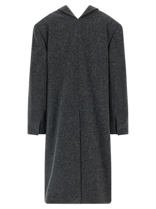 Gray Virgin Wool Coat