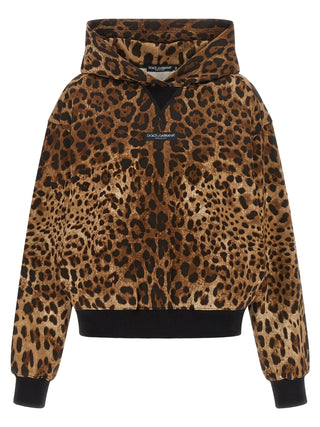 Brown Cotton Hoodie