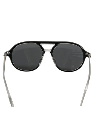 Black Acetate Frame DG4343F Bridge Detail Sunglasses