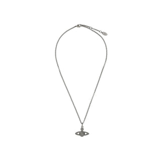 Gray Brass Necklace
