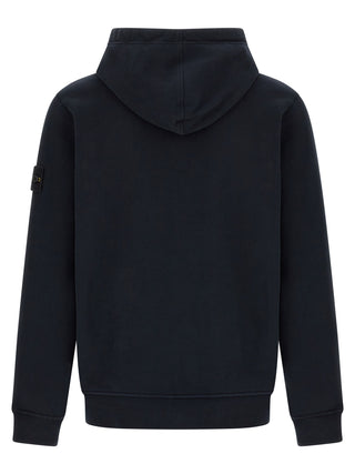 Blue Cotton Sweatshirt