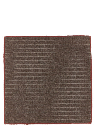 Brown Silk Scarf