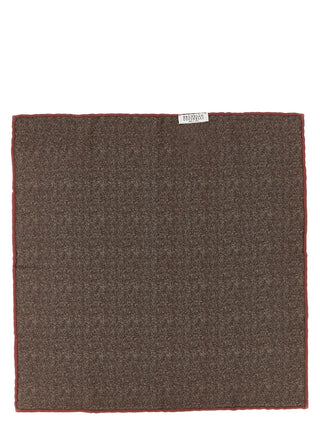 Brown Silk Scarf