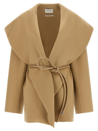 Beige Wool Coat
