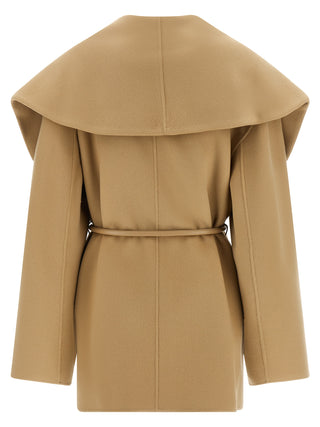 Beige Wool Coat