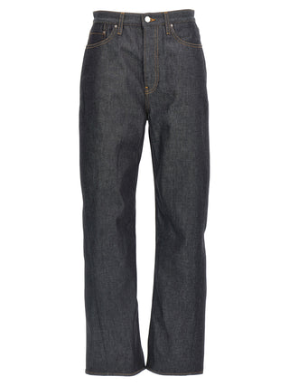Blue Cotton Jeans Denim