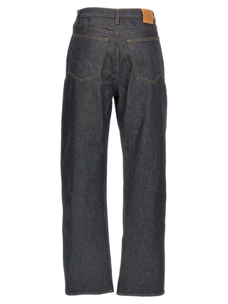 Blue Cotton Jeans Denim