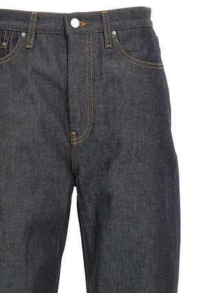Blue Cotton Jeans Denim