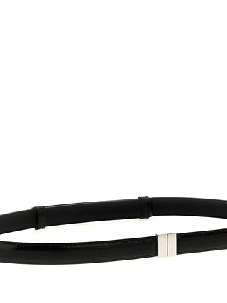 Black Calfskin Regular Belt