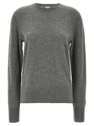 Gray Cashmere Cardigan