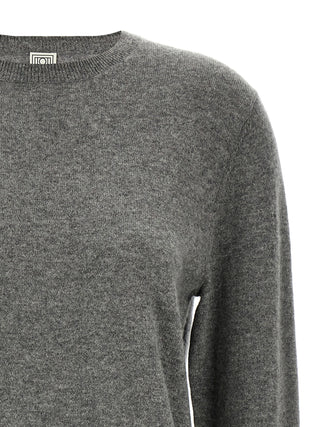 Gray Cashmere Cardigan