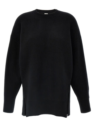 Black Polyester Cardigan