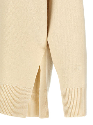 White Wool Cardigan
