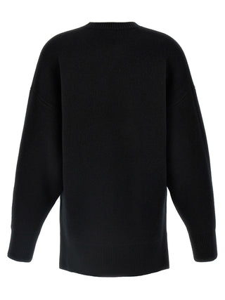 Black Polyester Cardigan