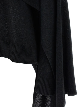 Black Silk Cardigan