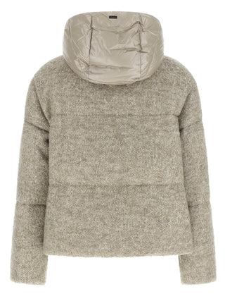 Beige Wool Full-Length Jacket