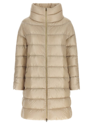 Beige Polyamide Coat