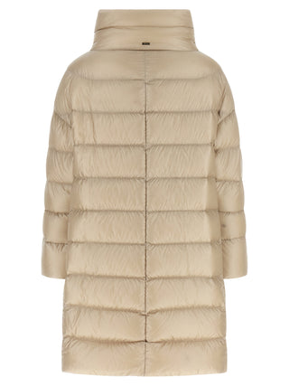 Beige Polyamide Coat