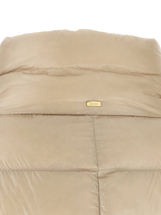 Beige Polyamide Coat