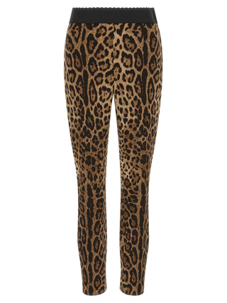 Brown Viscose Leggings