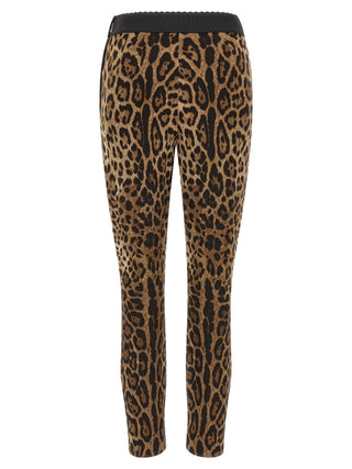 Brown Viscose Leggings