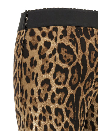Brown Viscose Leggings