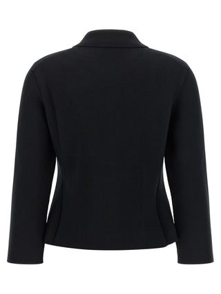 Black Wool Cardigan