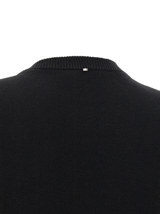 Black Virgin Wool Tank Tops