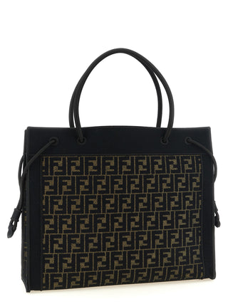 Brown Cotton Tote Bag