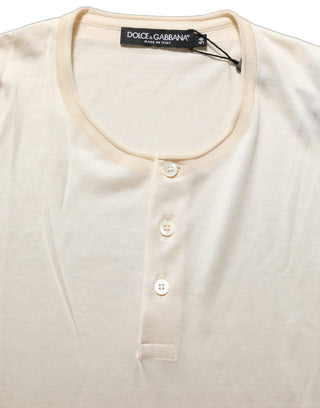 White Short Sleeve Collared Polo T-shirt