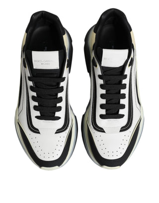 White Black Daymaster Two Tone Sneaker Shoes
