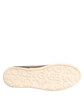 Gold Portofino Calf Leather Sneakers Shoes