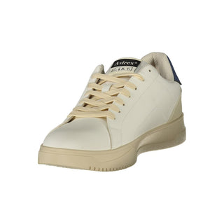 Bianco Polyurethane Uomo Sneaker