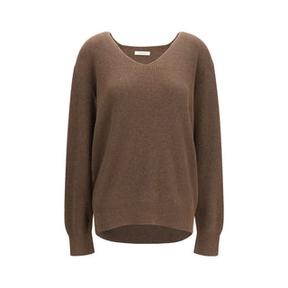 Brown Cotton Sweatshirt