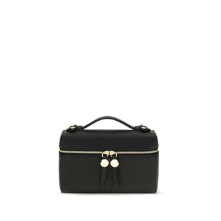 Black Calf Leather Bos Taurus Handbag