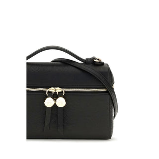 Black Calf Leather Bos Taurus Handbag