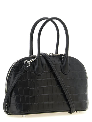 Black Cowhide Handbag