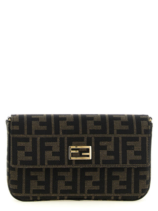 Brown Polyester Cardholder
