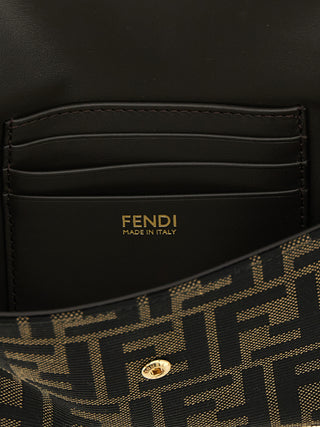 Brown Polyester Cardholder