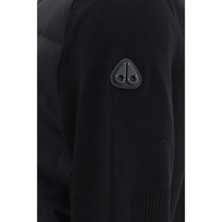 Black Viscose Full-Length Jacket