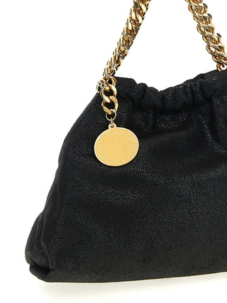 Black Polyester Crossbody Bag