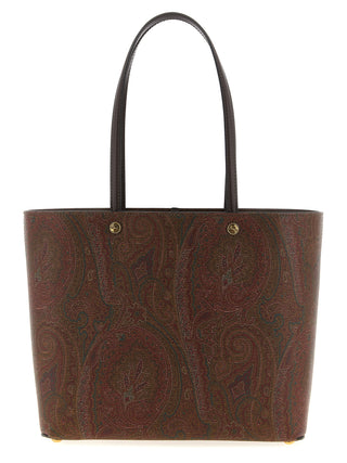 Brown Cotton Tote Bag