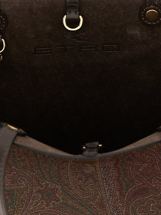 Brown Cotton Tote Bag