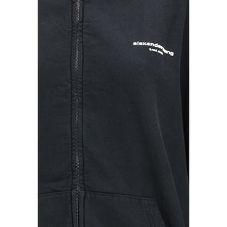 Black Cotton Sweatshirt