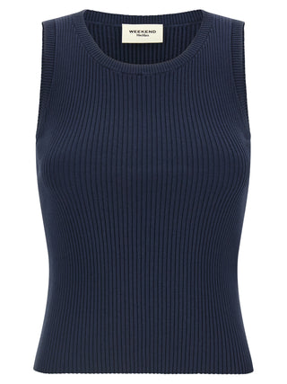 Blue Viscose Cardigan