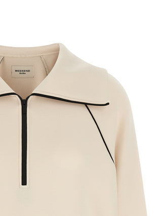 Beige Mohair Sweatshirt