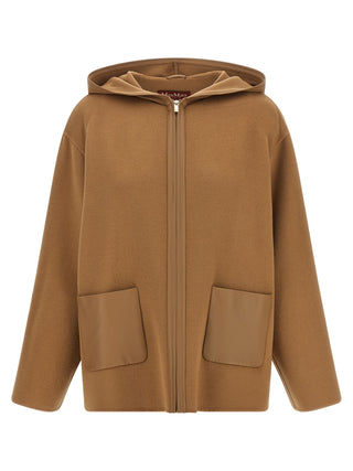 Beige Virgin Wool Coat