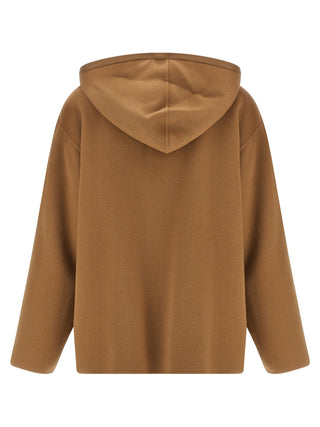 Beige Virgin Wool Coat